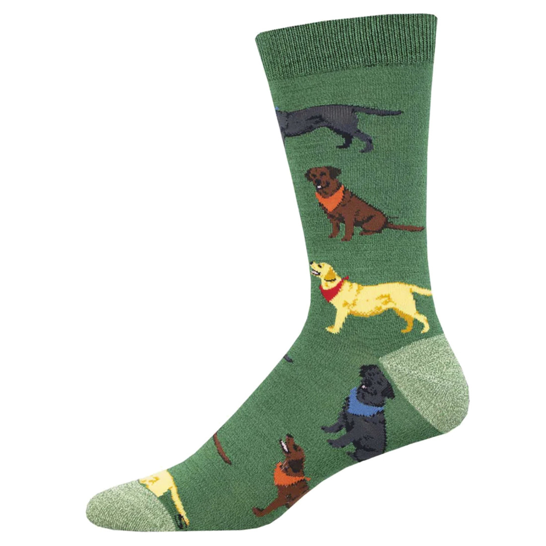 Socksmith Men's Bamboo Blend Socks - Loving Labradors