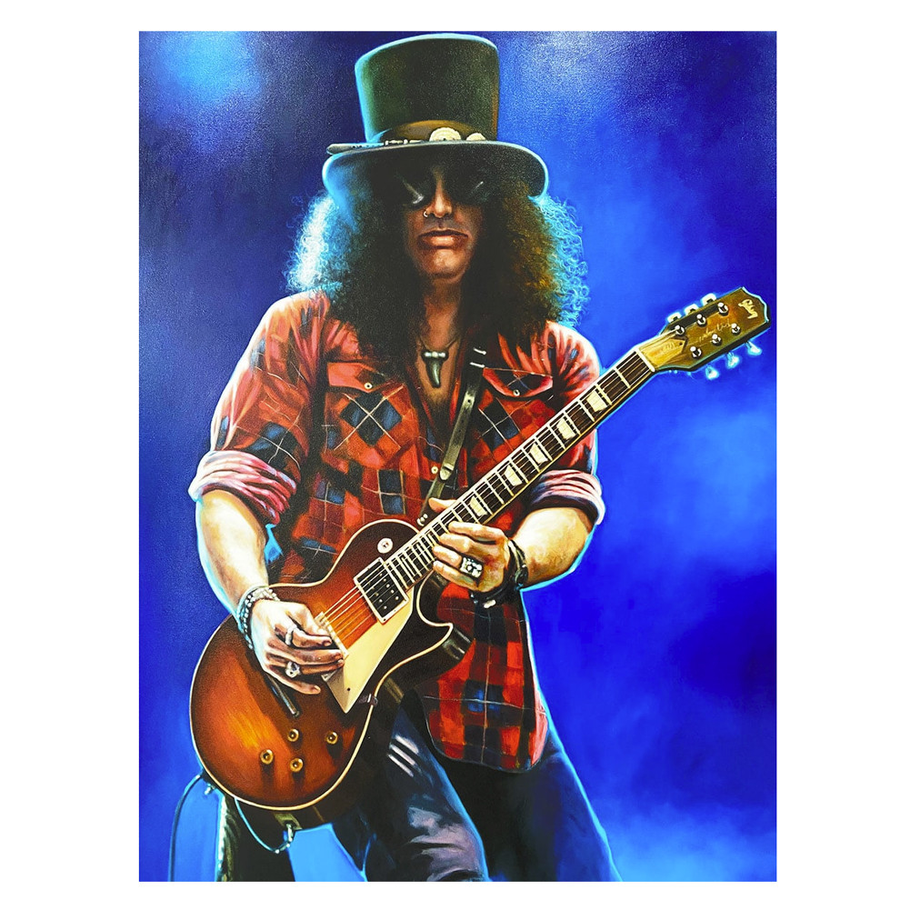 Rock Star by David Silvah - Canvas Wall Hanging