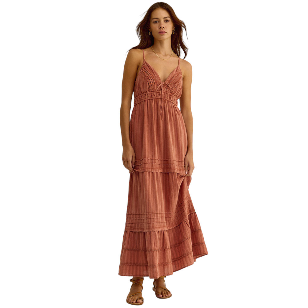 Z Supply Divinity Maxi Dress - Adobe Clay