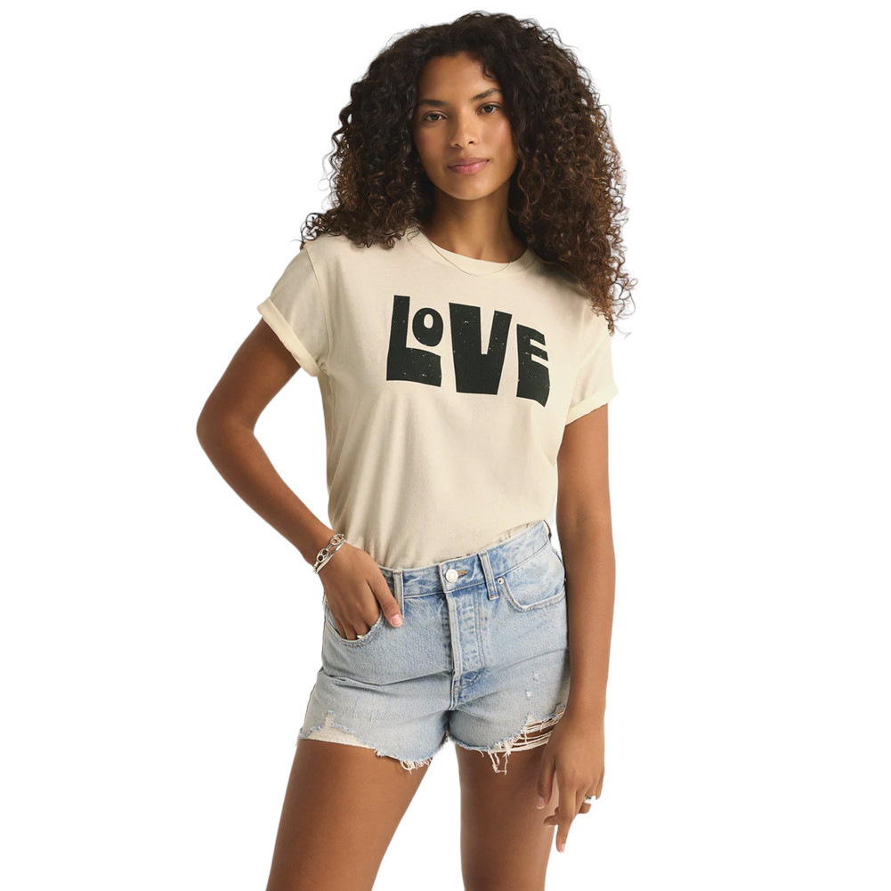 Z Supply LOVE You Boyfriend Tee