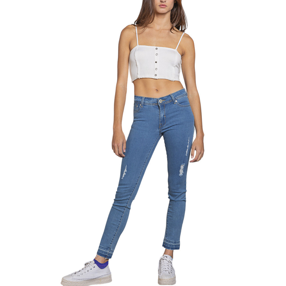 POL Clothing Skinny Fit Denim Jeans