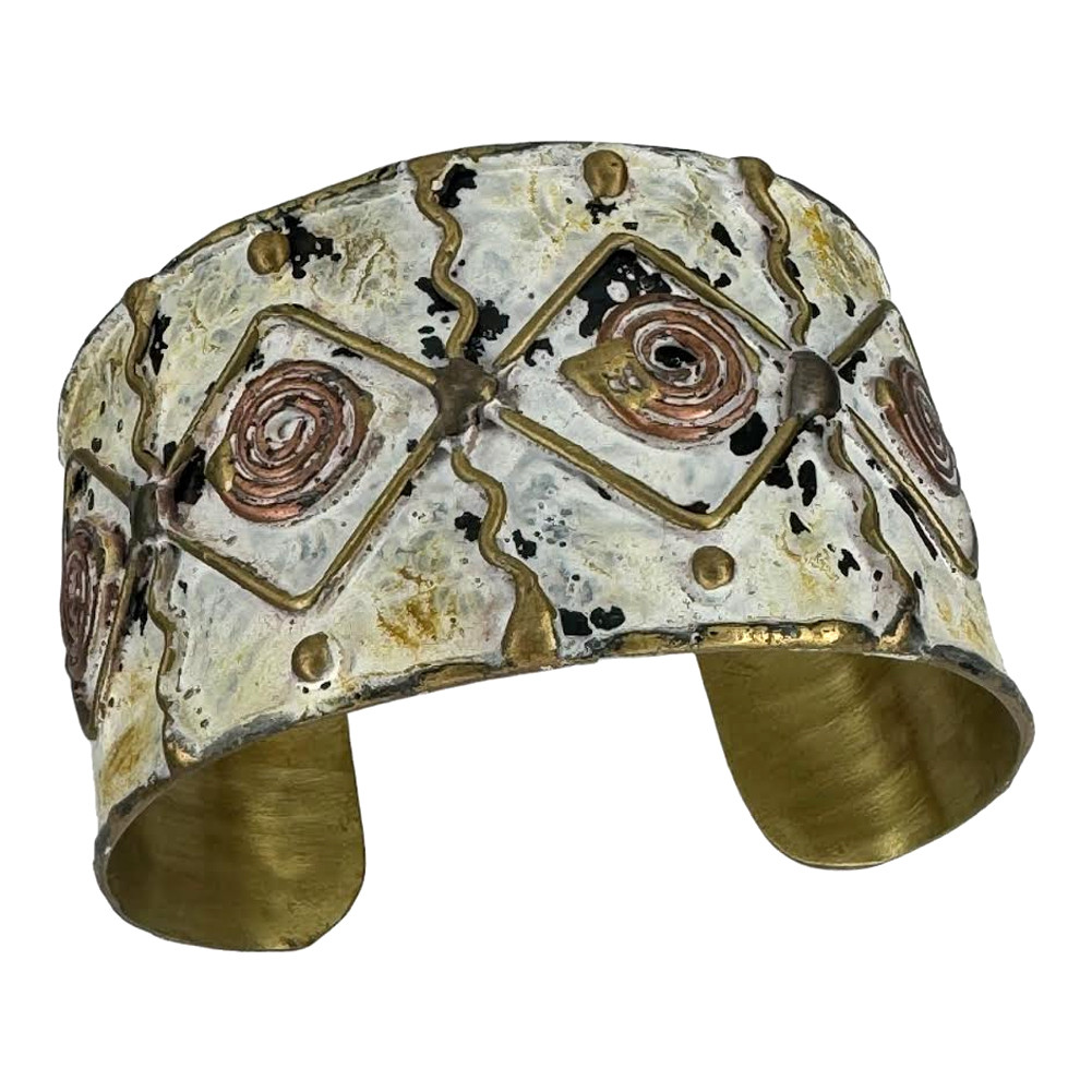 Anju Jewelry Brass Patina Cuff Bracelet - BP300
