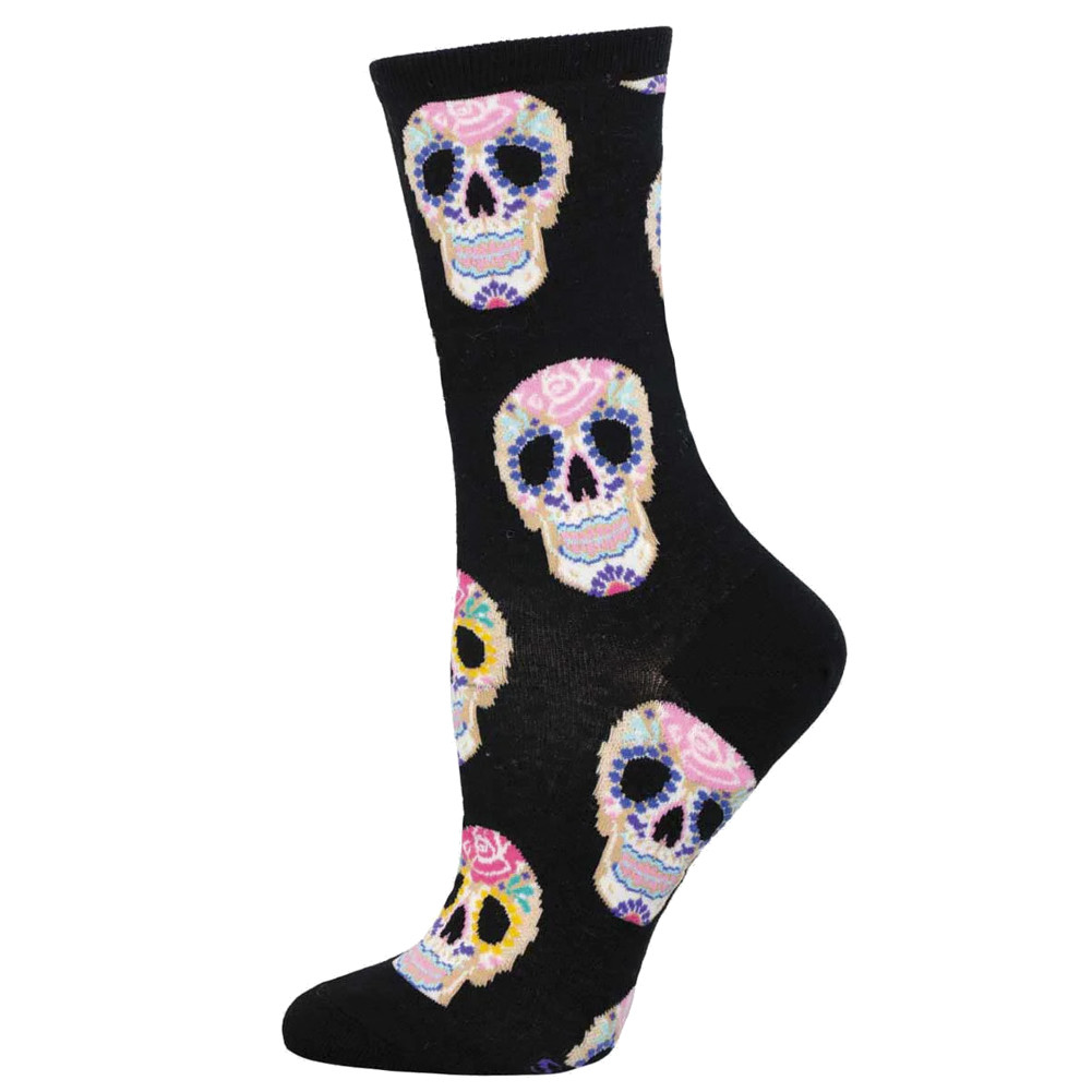 Socksmith Women's Socks - Day Of The Dead Sugar Skulls