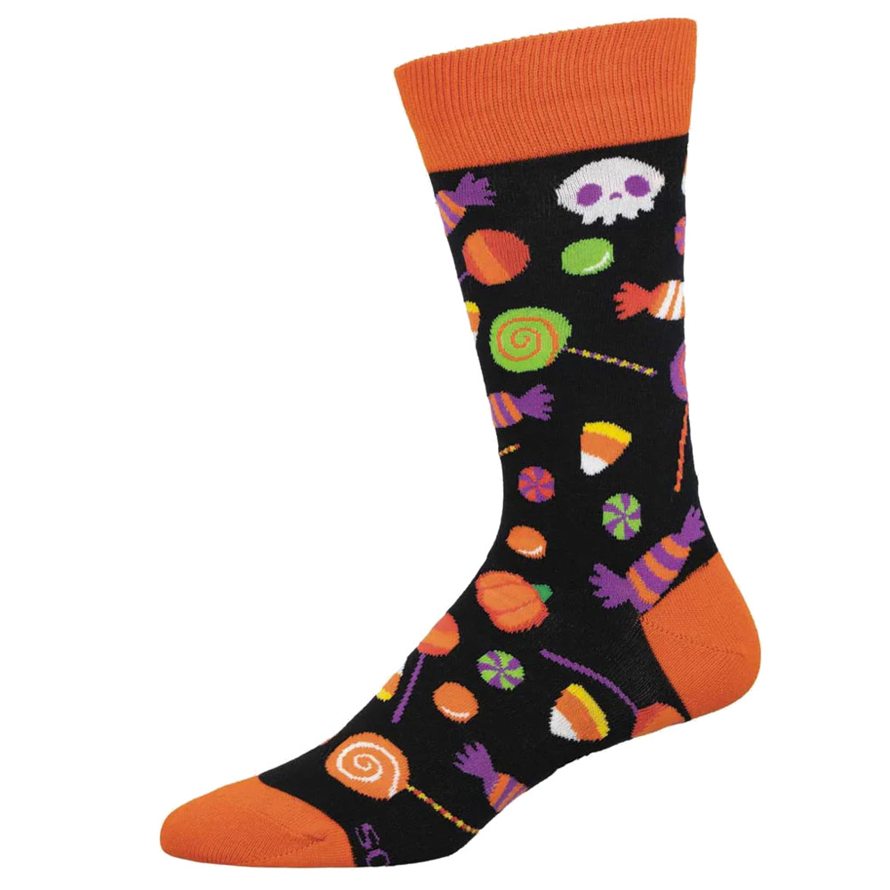 Socksmith Men's Crew Socks - Halloween Candy