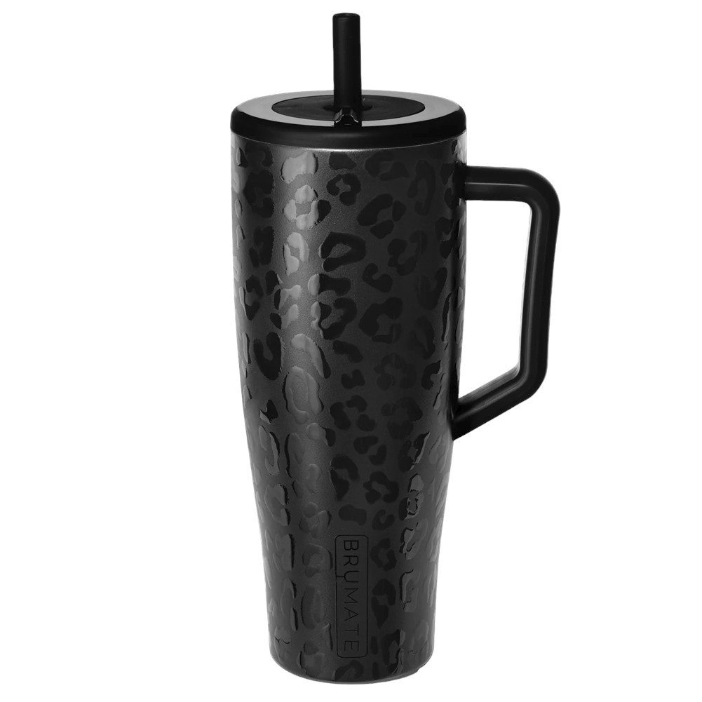 BruMate Era 40oz Straw Drinking Cup - Onyx Leopard