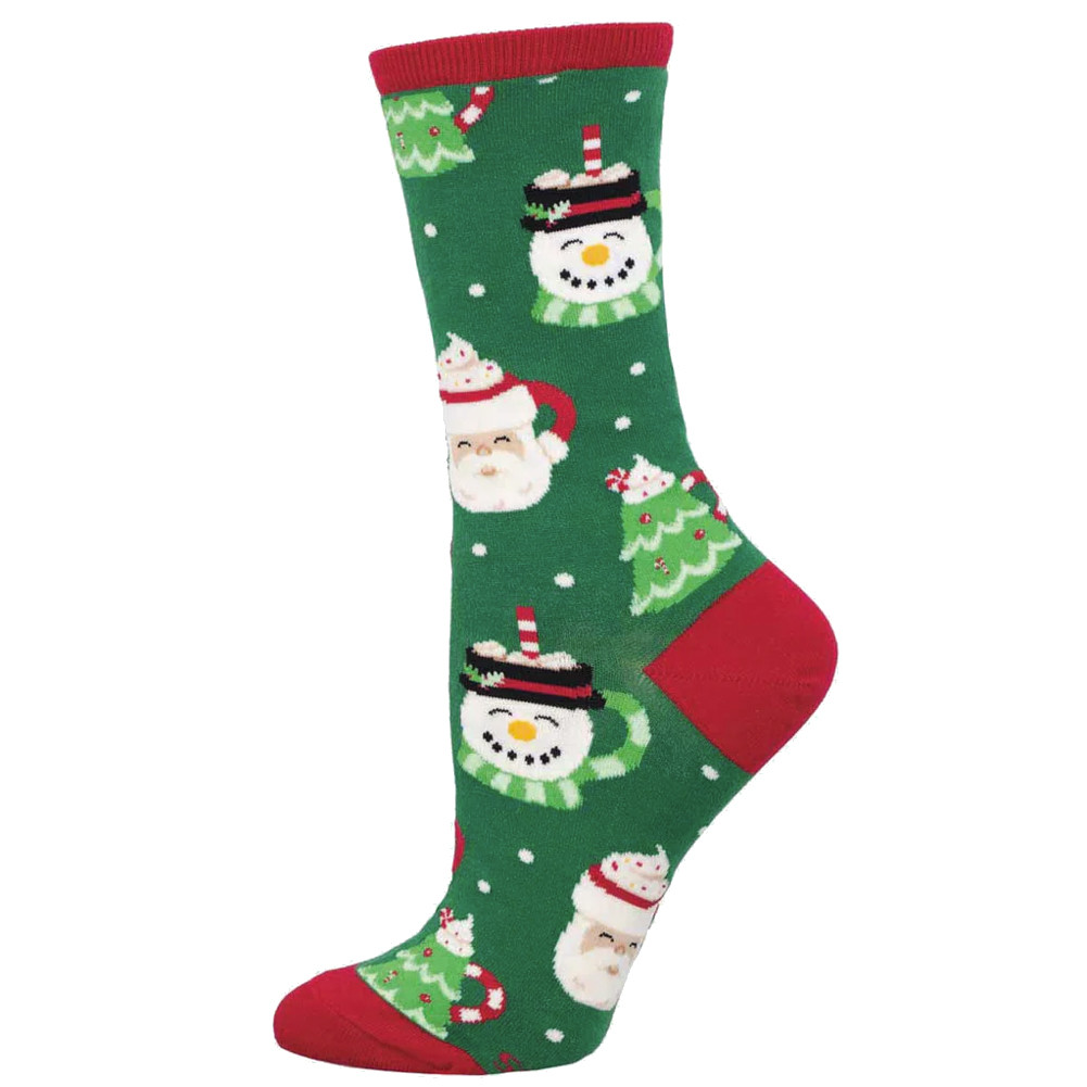Socksmith Women's Christmas Socks - A Cup Of Holiday Cheer