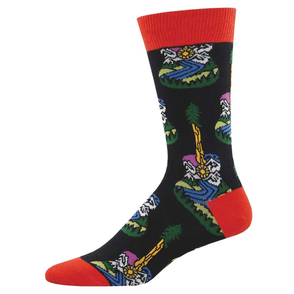 Socksmith Men's Socks - Atomic Child Guitar Roots