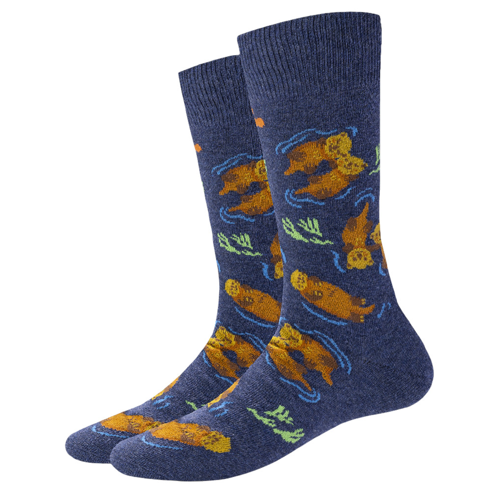 Sock Harbor Men's Socks - Otterly Adorable
