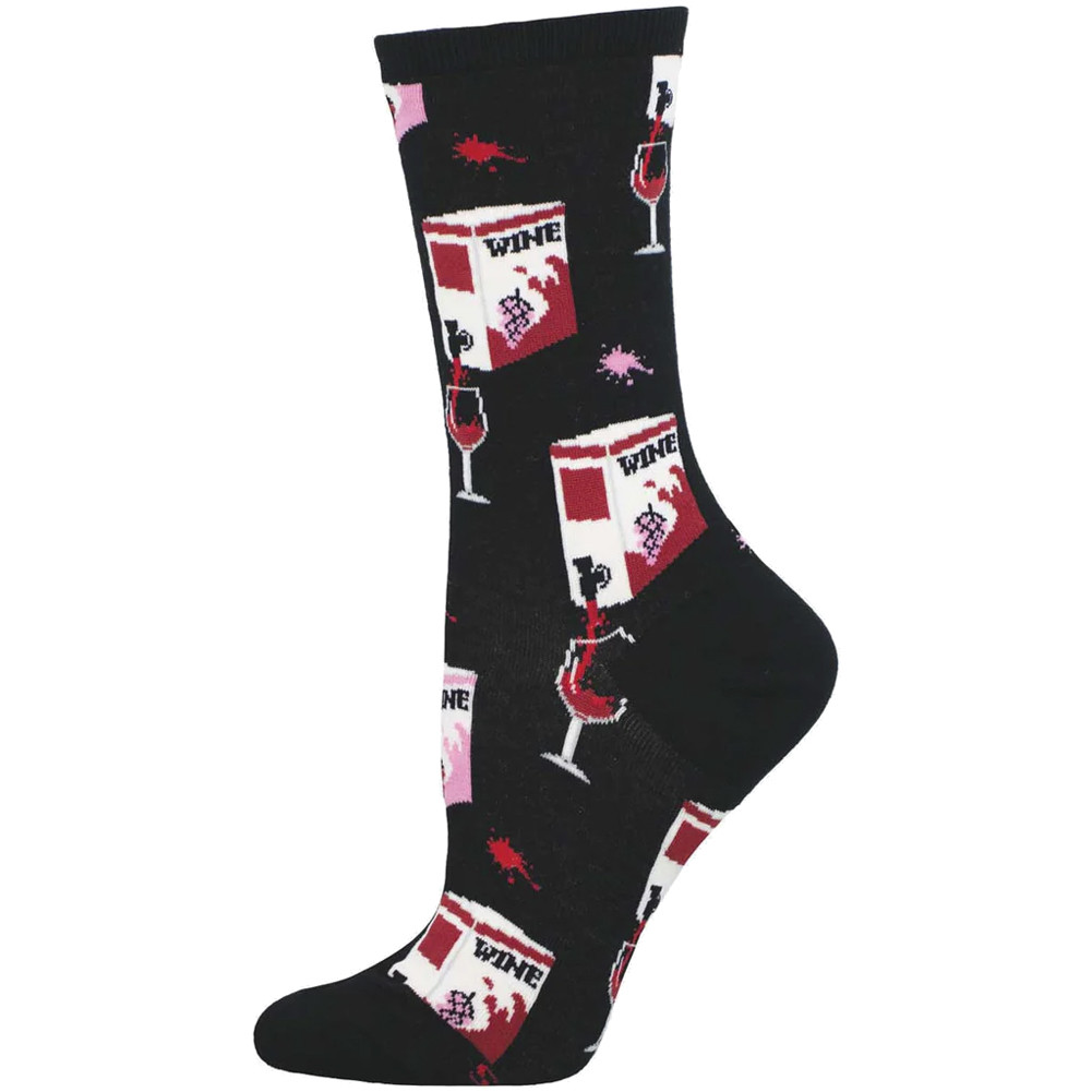 Socksmith Women's Socks - Fine Like Boxed Wine