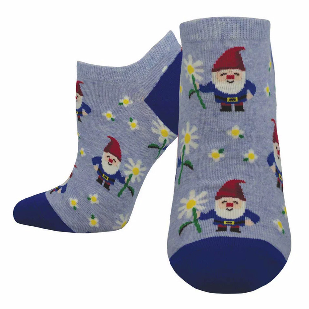 Socksmith Women's Shortie Ankle Socks - Growing Gnomes