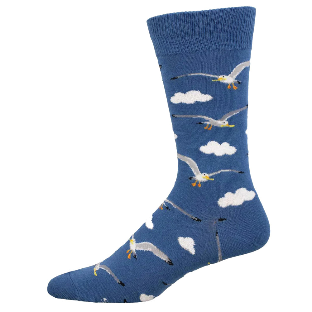 Socksmith Men's Socks - Mine Now Seagull Birds