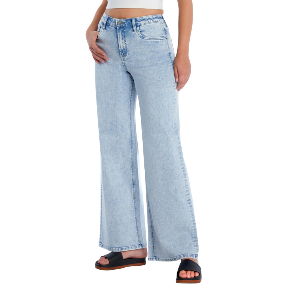 Hint Of Blu - Women's Wide Leg Jeans