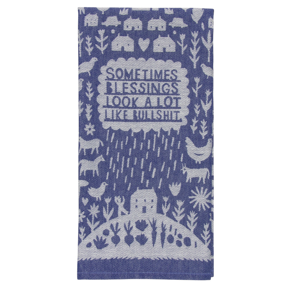 Blue Q Kitchen Dish Towel - Blessings
