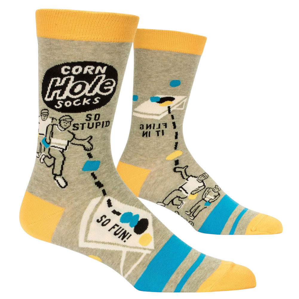 Blue Q Men's Socks - Cornhole