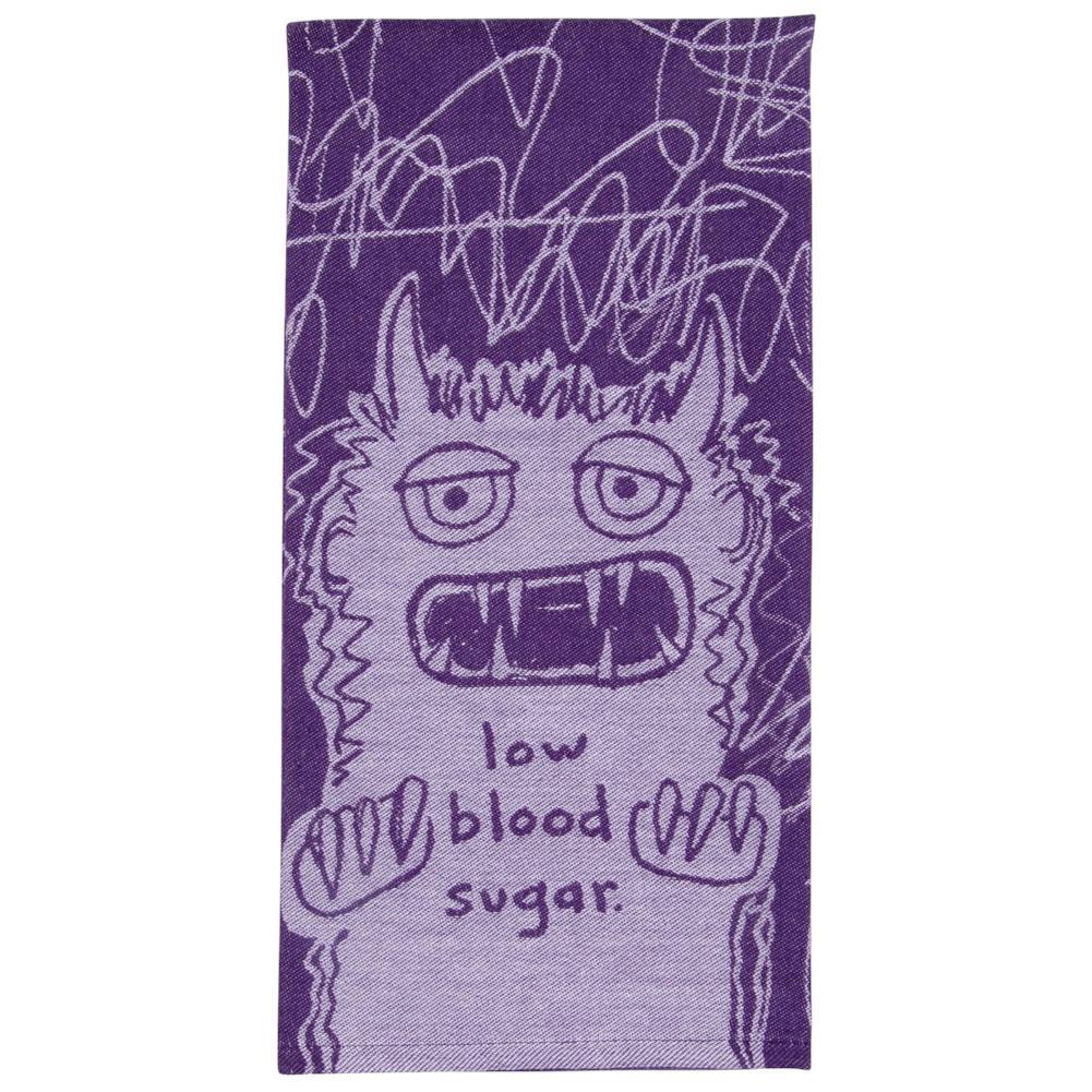 Blue Q Kitchen Dish Towel - Low Blood Sugar