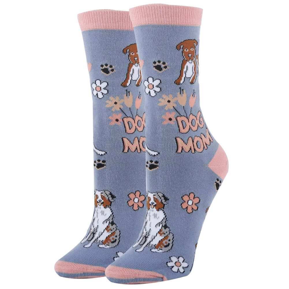 Oooh Yeah Women's Socks - Dog Mom - front view