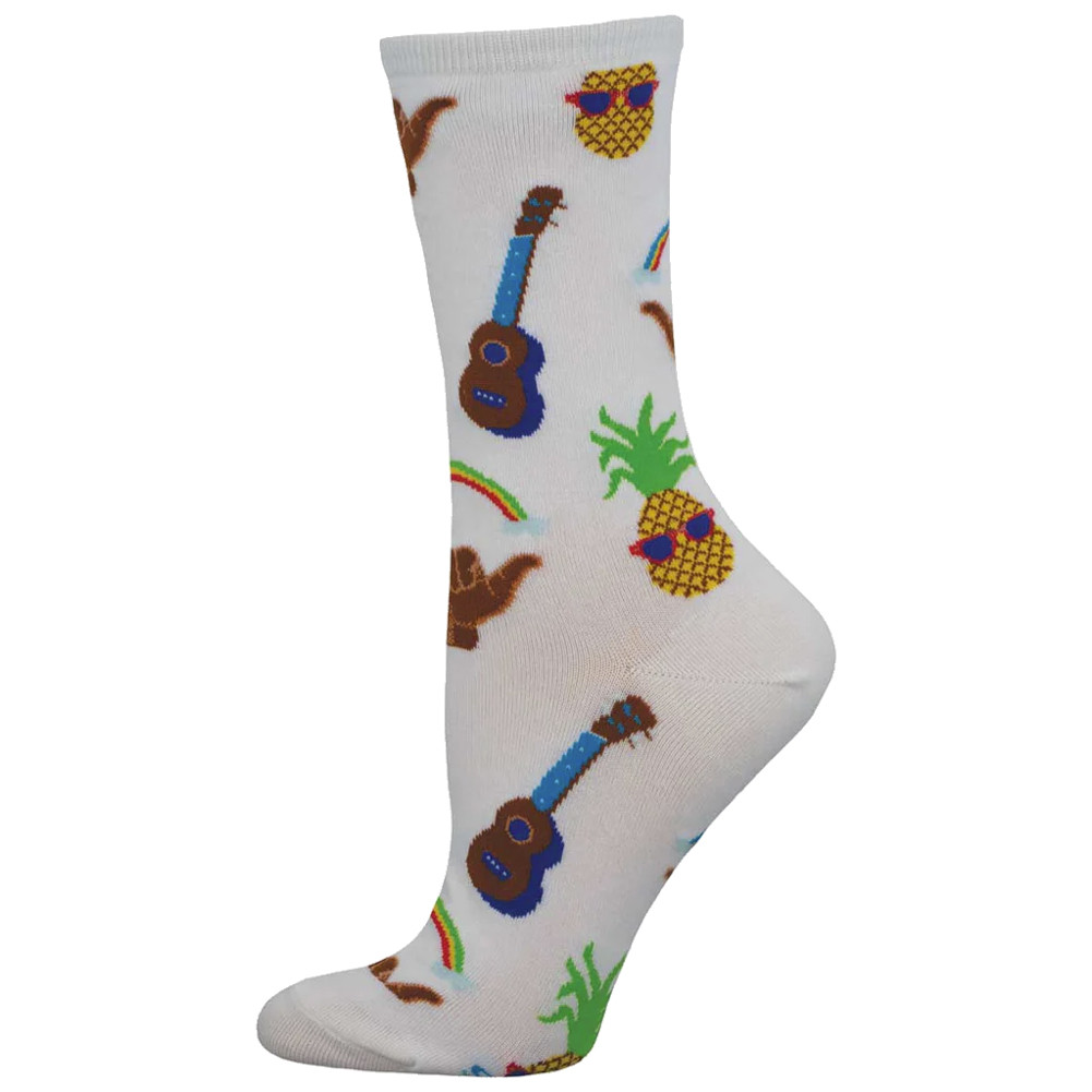 Socksmith Women's Socks - Hawaiian Motif