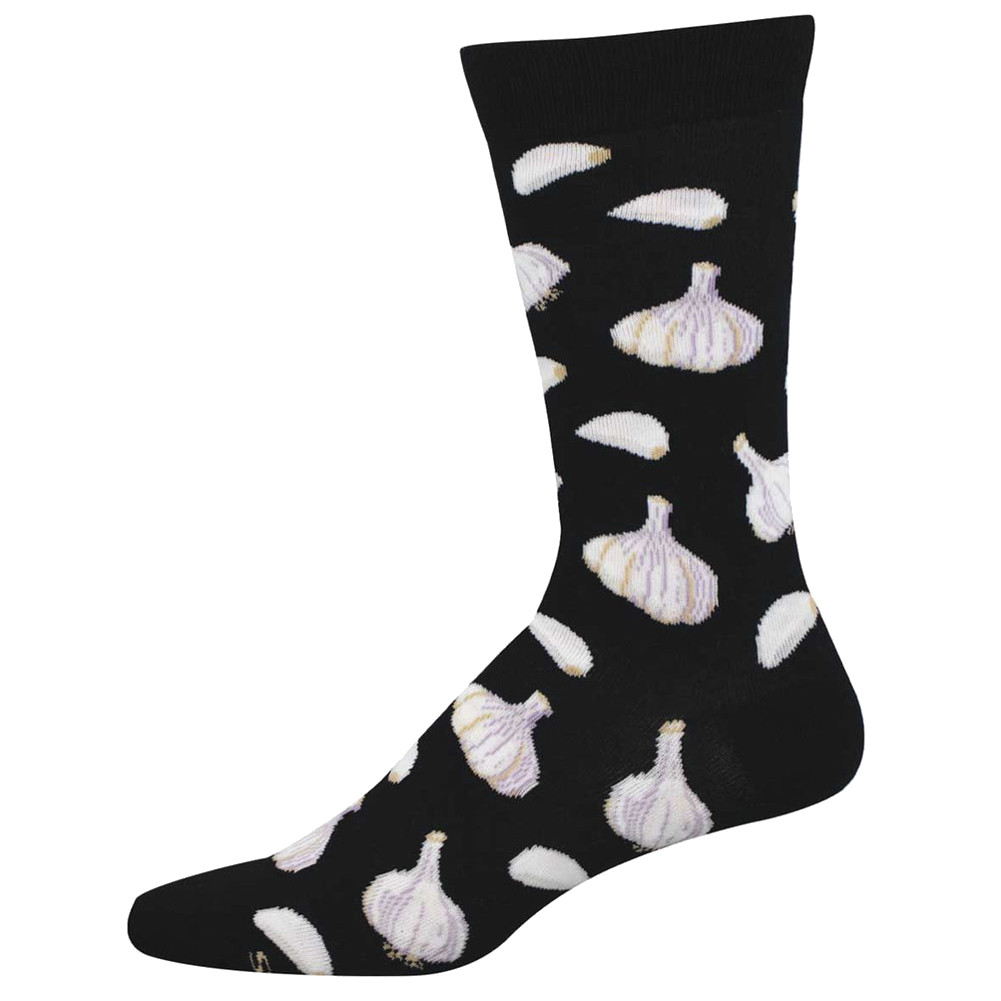 Socksmith Men's Bamboo Blend Crew Socks - Gilroy Garlic