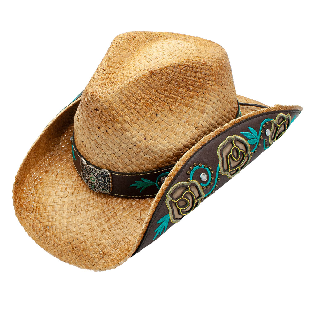 Peter Grimm Drifter Cowboy Hat - MAKENNA - Tea Stain 