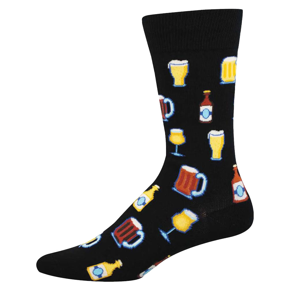 Socksmith Men's Socks - Get Your Beer Glasses On