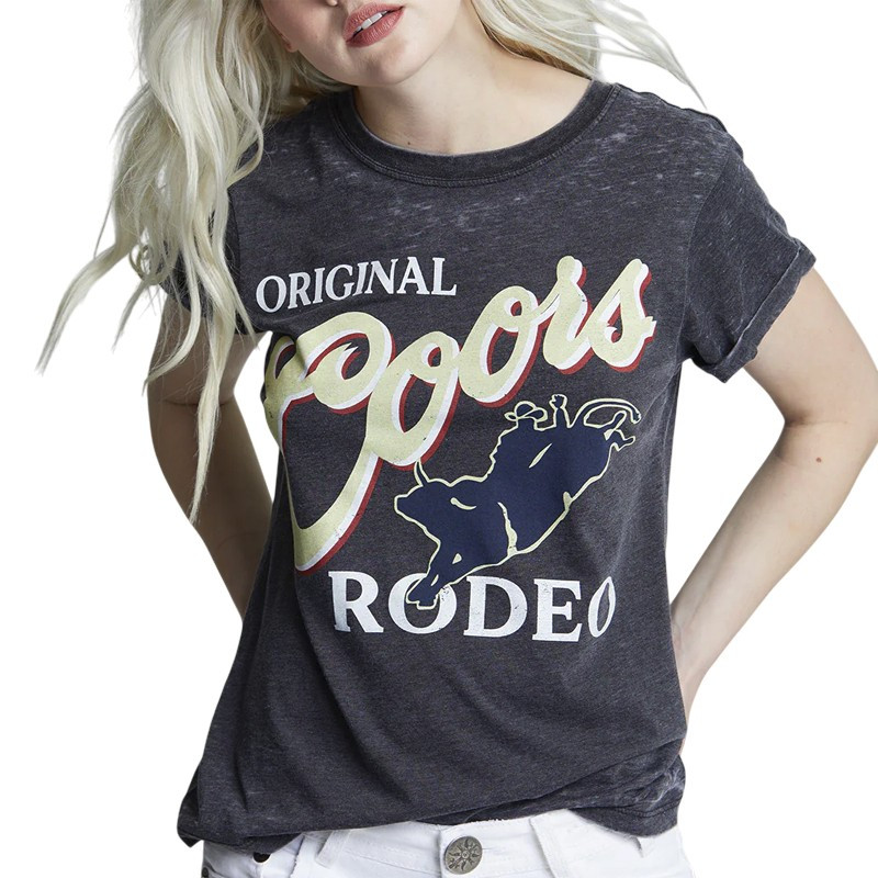 Recycled Karma - Coors Rodeo Bull - Fitted Graphic Tee