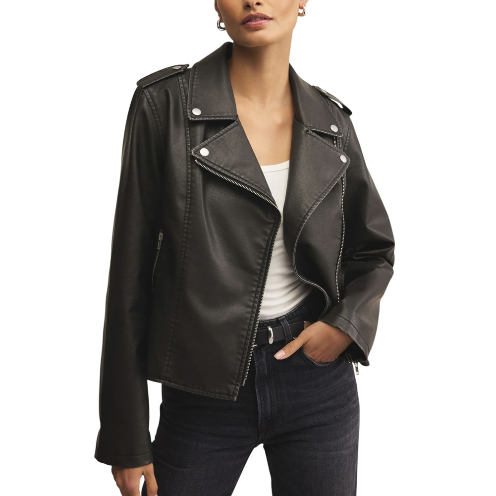 Z Supply Alchemy Moto Jacket - Black