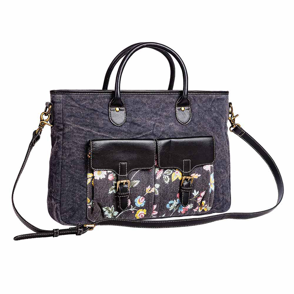 Carmichael satchel laptop bag.  