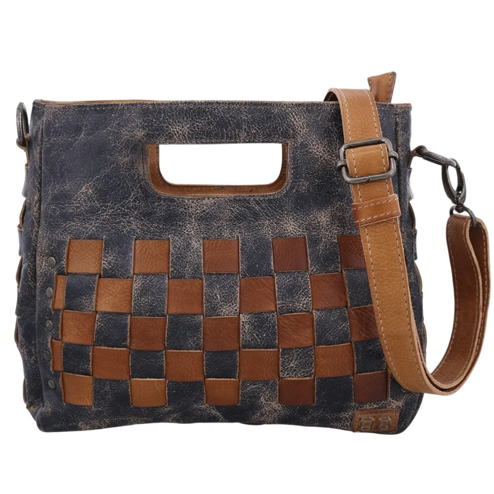 Bed|Stu Leather Crossbody Bag - KEIKI 