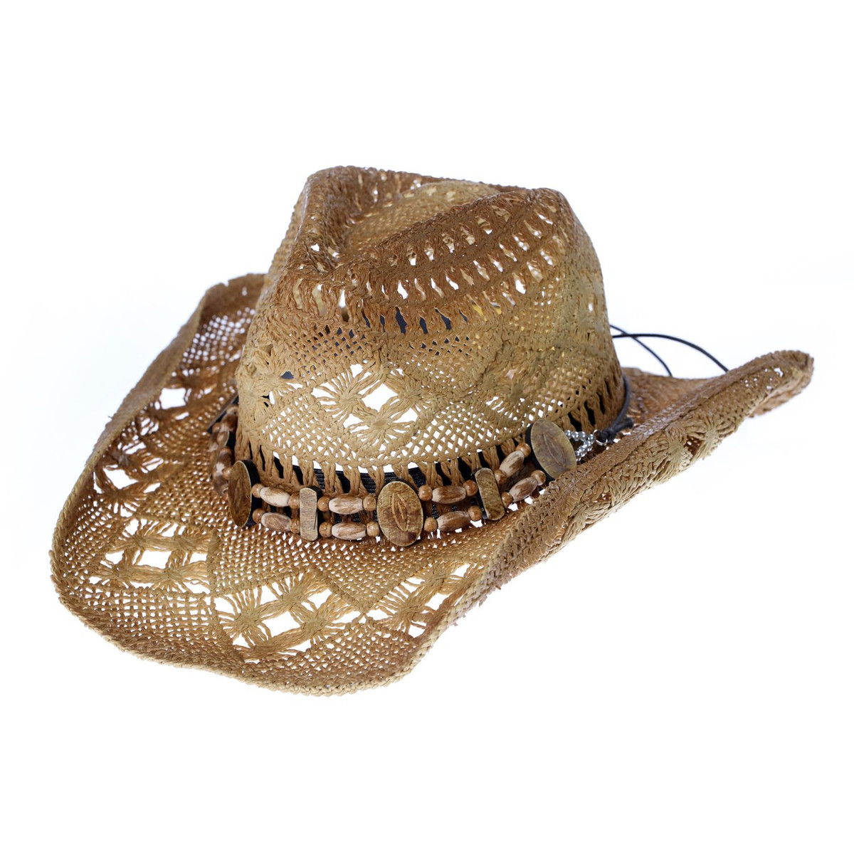 Peter Grimm - Women's Drifter Cowboy Hat - MARGO - Tea Stain