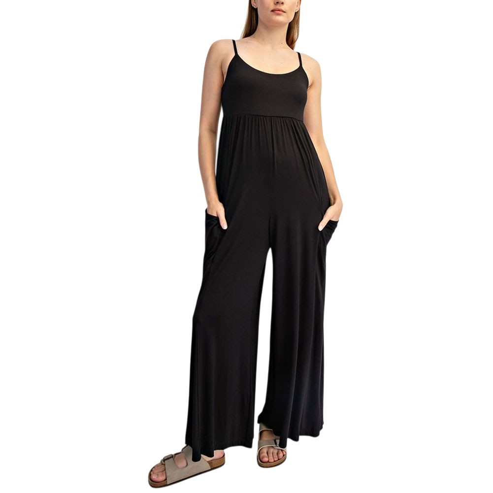 Rae Mode - Wide Leg Jumpsuit - Black 
