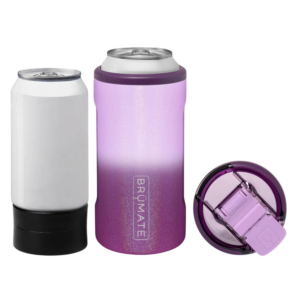 BrüMate Hopsulater Trio V2 - ( 3-In-1 Can Cooler ) VIOLET CRUSH - Limited Edition