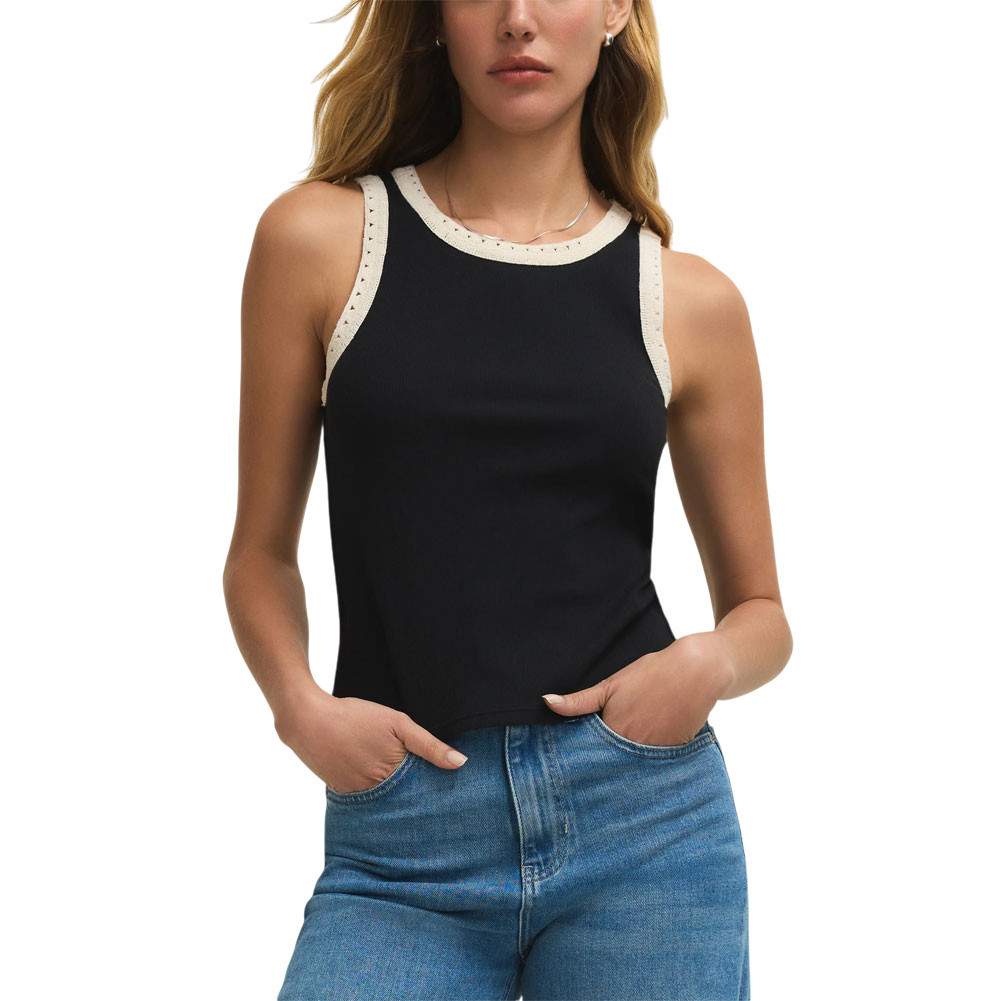 Z Supply Clarke Rib Tank - Black