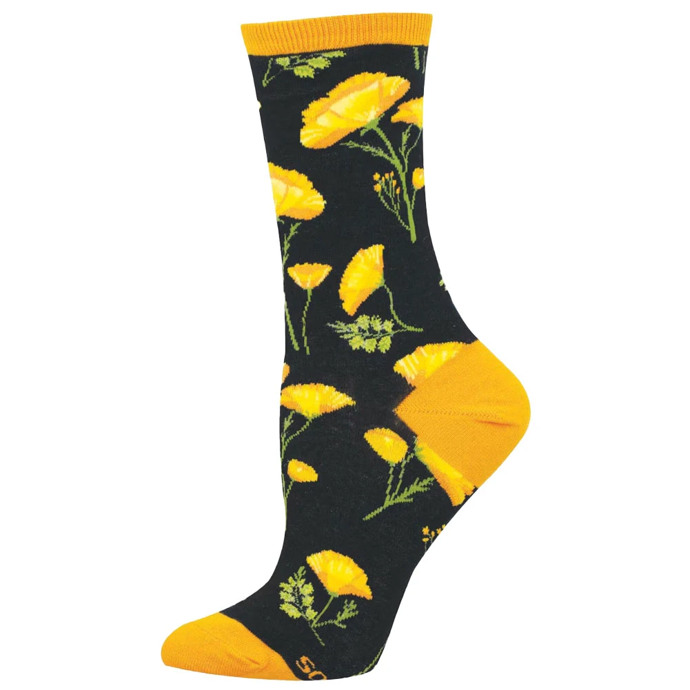 Socksmith Women's Socks - California Poppies