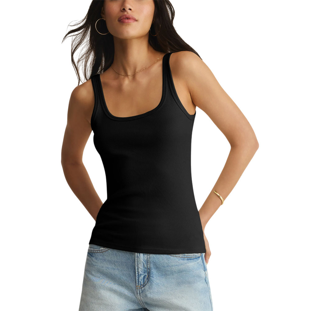 Z Supply Renae Premium Rib Tank - Black