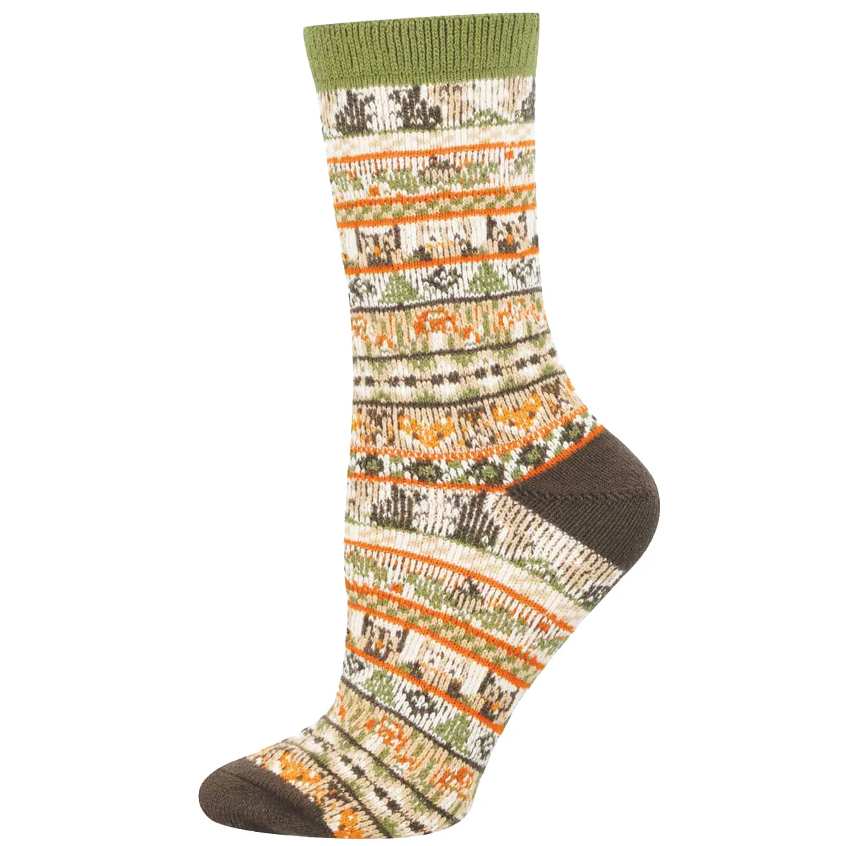 Socksmith Women's Socks - Sweater Collection - Woodland Friends