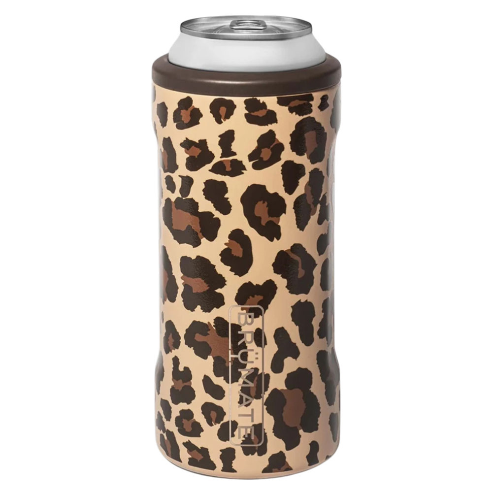 BrüMate Hopsulater Slim V2 Can Cooler - LEOPARD LATTE - Limited Edition