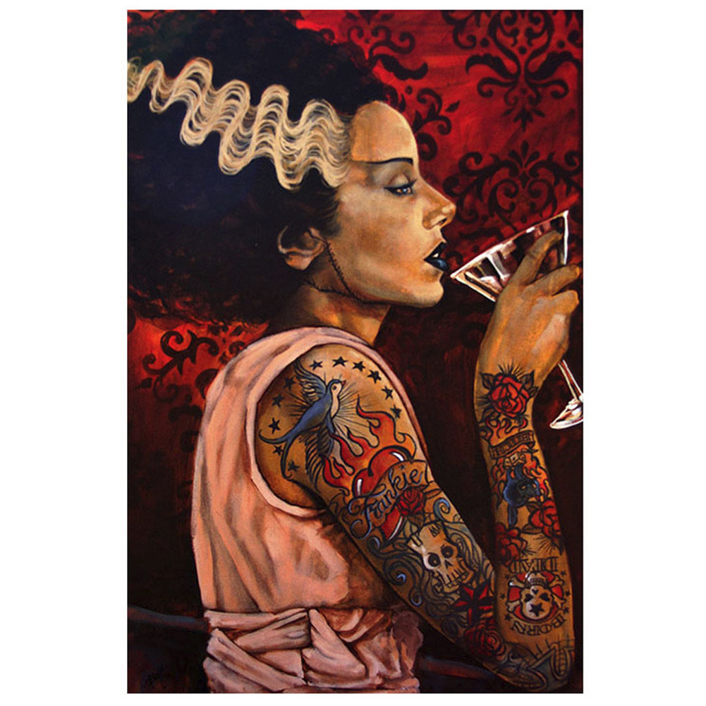 Bride Cocktail by Mike Bell Art Print