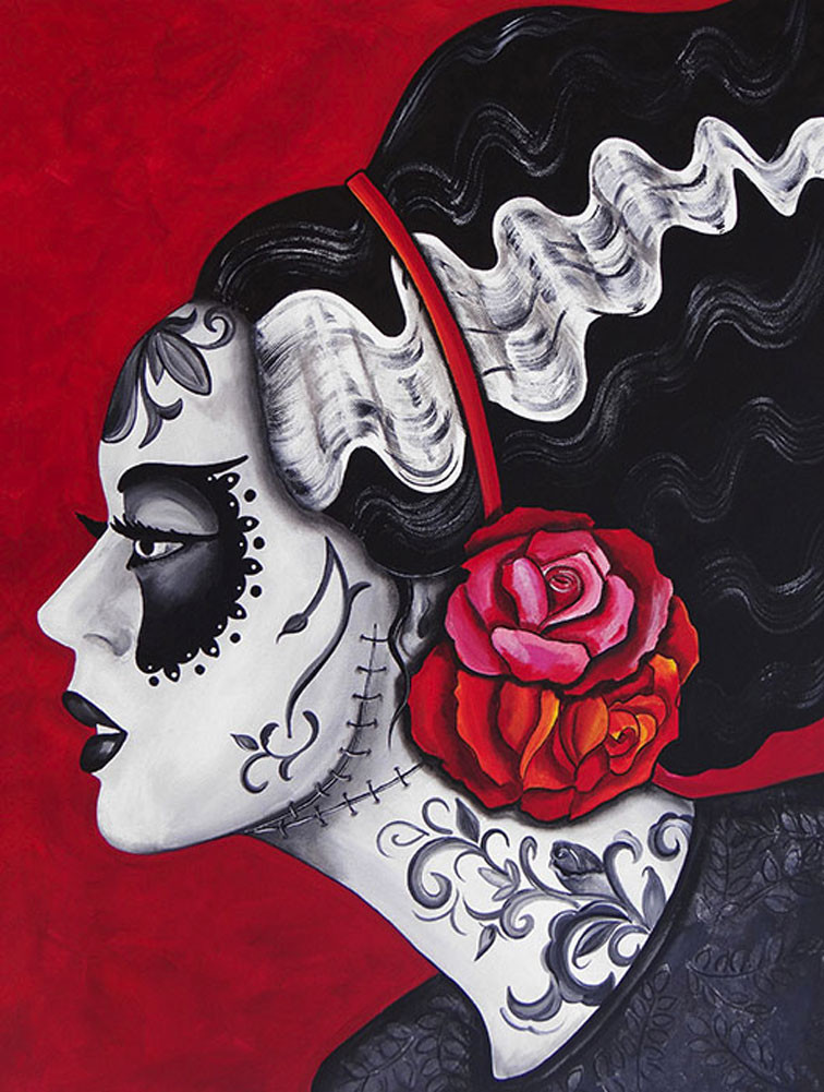 Melody Smith Franky's Bride - Canvas Giclee