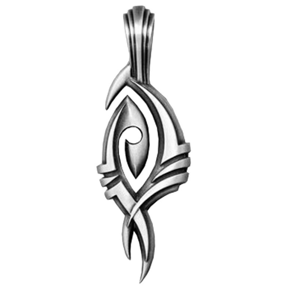 BICO Pacific Jewelry Pewter Pendant TORONADO Tribal Surf Wear E231