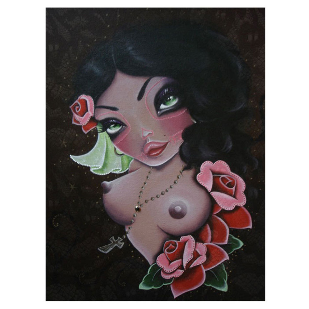 Muchacha by Candy Cane Art Print