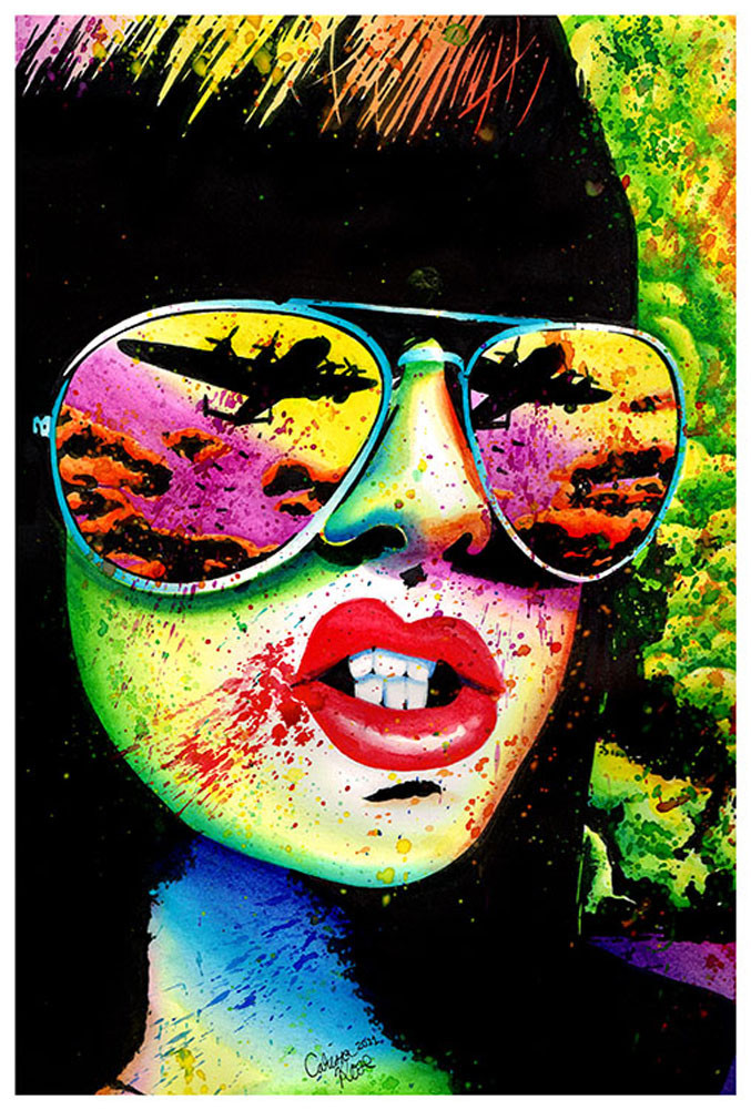 Carissa Rose Here Comes The Bomb Fine Art Print