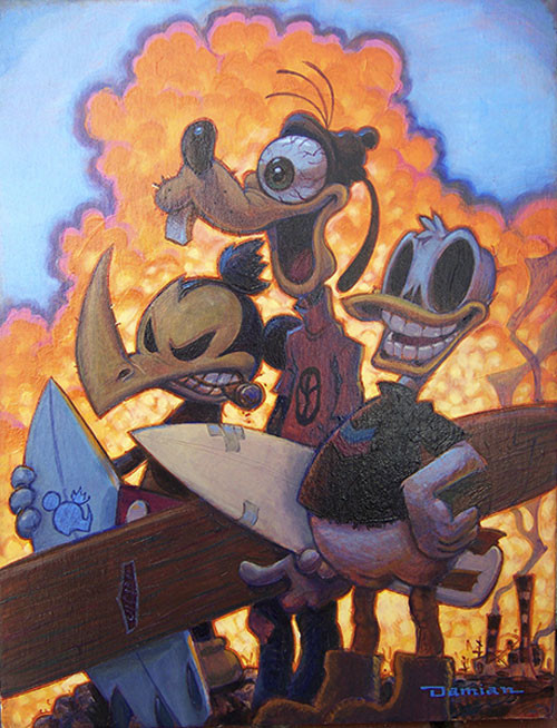 Damian Fulton 3 Amigos Canvas Giclee