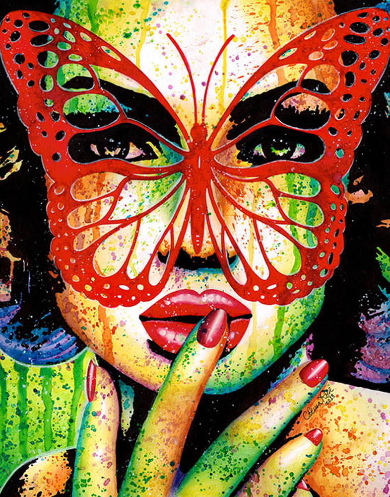 Carissa Rose Secrets Canvas Giclee