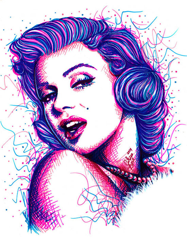 Long Live the Legend by Carissa Rose Canvas Giclee Marilyn Monroe