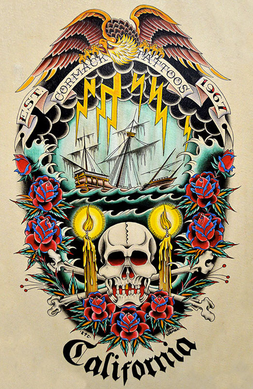 Cormack Canvas Giclee - Cormack Tattoos