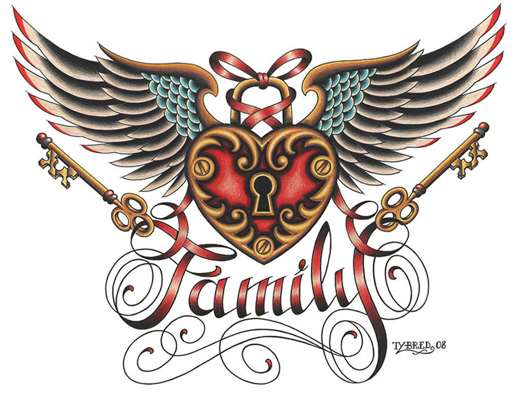 Tyler Bredeweg - Family - Canvas Giclee