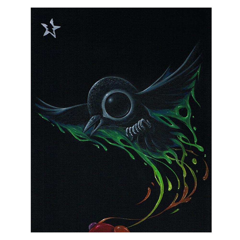 Sugar Fueled Black As Pitch Canvas Print