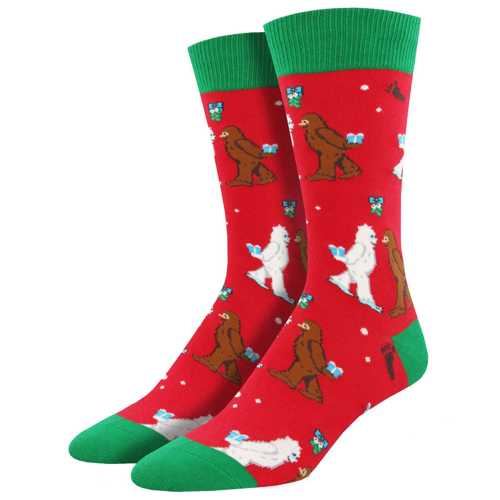 Mythical Kissmas Men's Christmas Socks