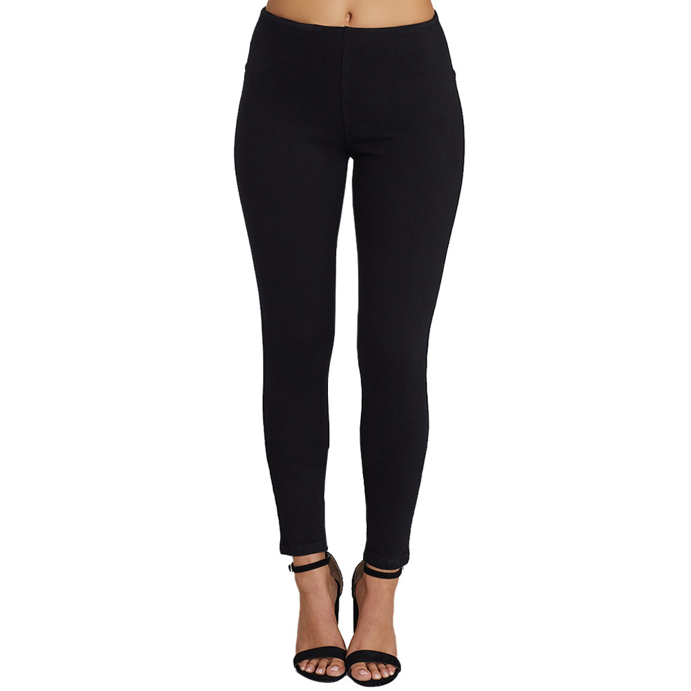 Lysse Black Denim Leggings