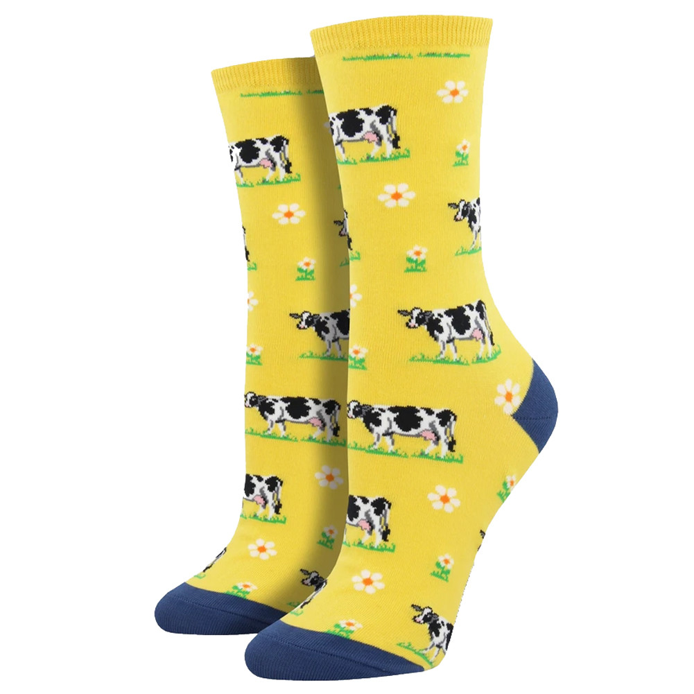 Dairy Cows Women's Crew Socks